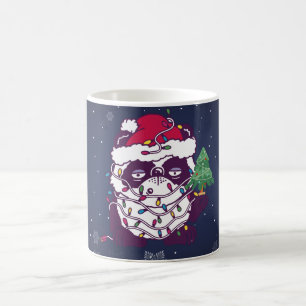 Caneca De Café Apenas uma garota que ama pandas, Urso engraçado d