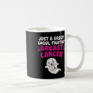Caneca De Café Apenas Uma Ghoul Sy Lutando Contra O Cancer Da Mam
