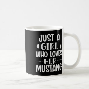 Caneca De Café Apenas Uma Menina Que A Ama Mustang Horseck Riders