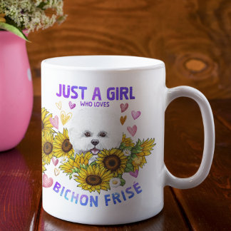 Caneca De Café Apenas Uma Menina Que Ama A Raça De Cachorro Bicho