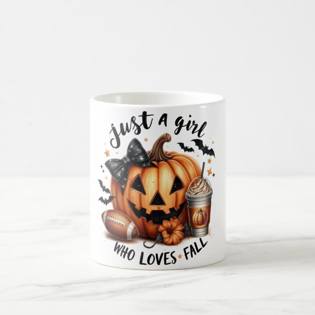 Caneca De Café Apenas Uma Menina Que Ama Cair (Centro)