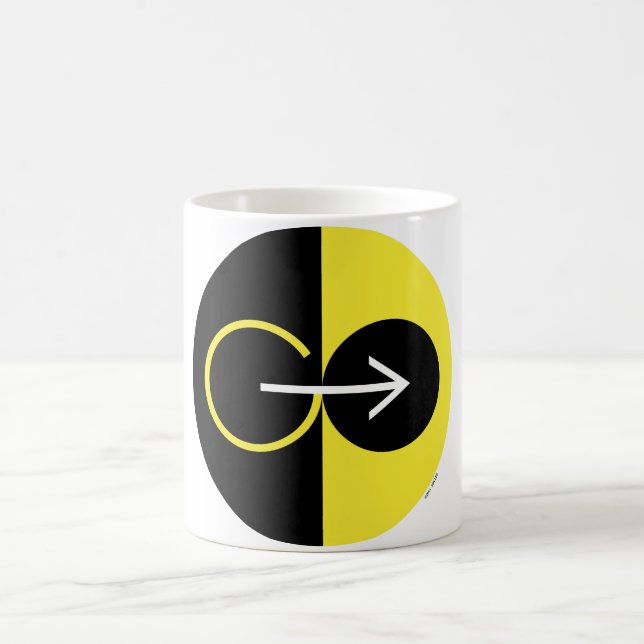 Caneca De Café Apenas vá! (Centro)