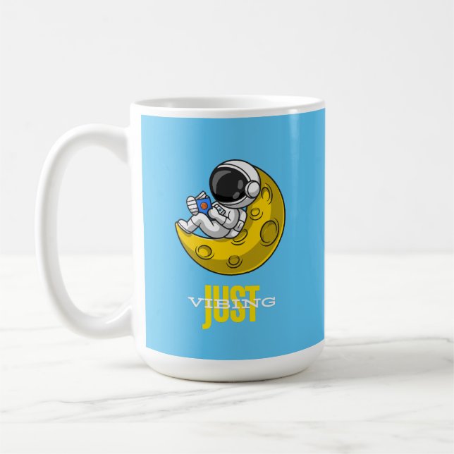 Caneca De Café Apenas Vibing Mug (Esquerda)