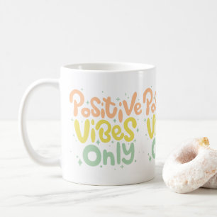 Caneca De Café Apenas Víblias Coloridas Positivas