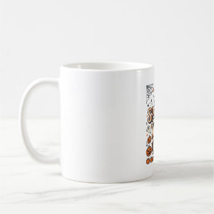 Caneca De Café Apenas Vibrações Assustadoras Camisa Vintage de Ha