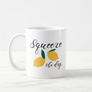 Caneca De Café Aperte O Dia