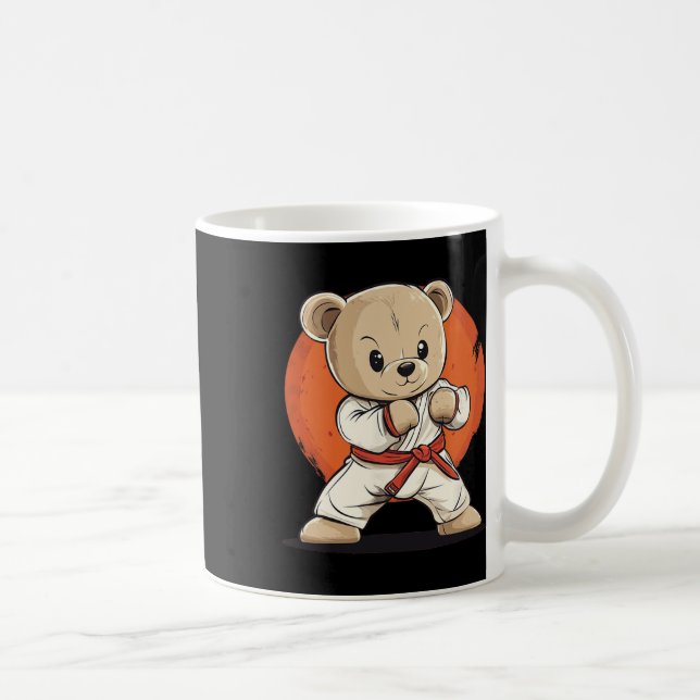 Caneca De Café Aperte Seu Estilo Com Este Design De Urso De Karat (Direita)