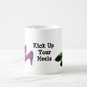 Caneca De Café Aperte seus calcanhares