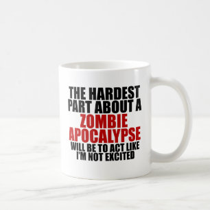 Caneca De Café Apocalipse do zombi