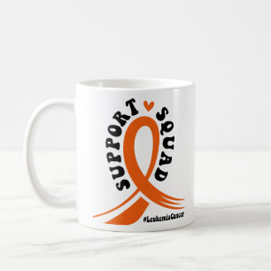 Caneca De Café Apoiar a luta contra a leucemia provocada por Canc