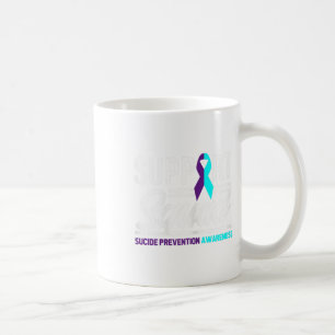 Caneca De Café Apoiar a sensibilização para a prevenção do suicíd