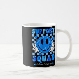 Caneca De Café Apoie o professor de reconhecimento do Autismo ao