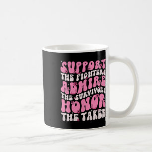 Caneca De Café Apoiem Os Combatentes Admire Os Sobreviventes Honr