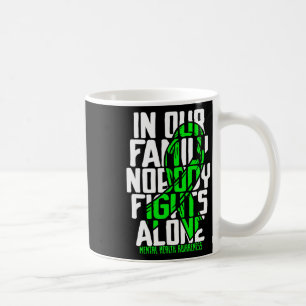 Caneca De Café Apoio à Saúde Conscientização sobre Saúde Mental F
