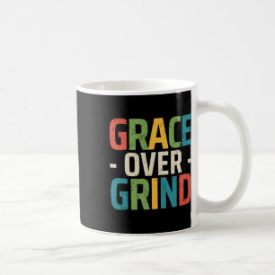 Caneca De Café Apoio à Saúde Mental Graça Sobre Esforço Cristão N
