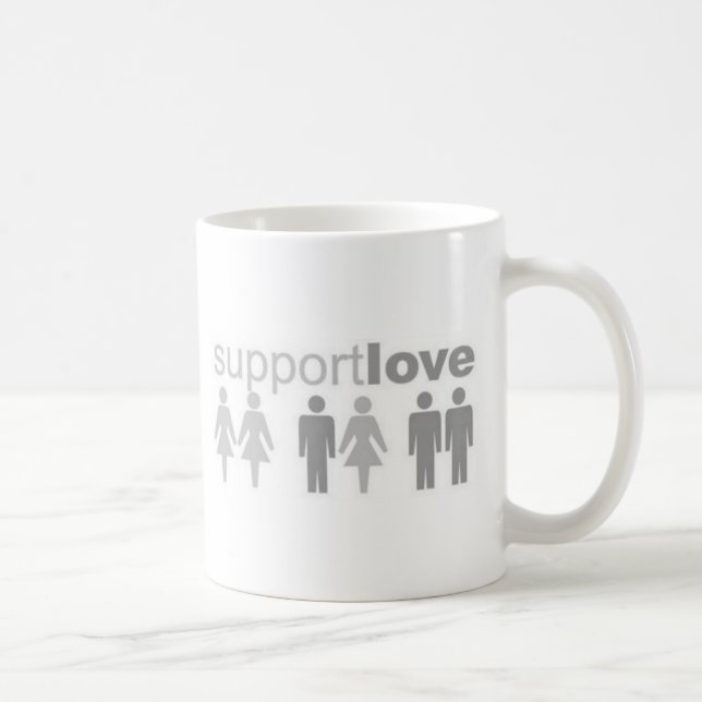 Caneca De Café apoio-amor (Direita)