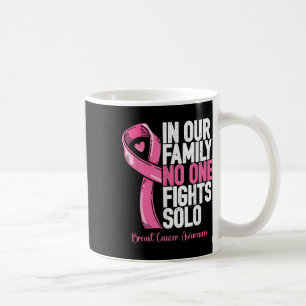 Caneca De Café Apoio ao cancer de mama Família Mulheres Cancer A