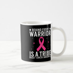 Caneca De Café Apoio ao cancer de mama Oferece Awarenes ao Cancer