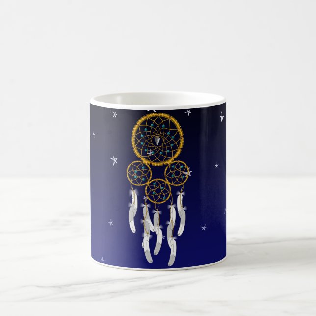Caneca De Café Apoio de Sonho--Turquesa Azul (Centro)
