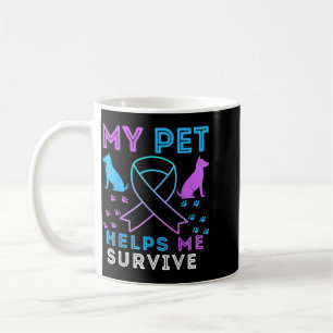 Caneca De Café Apoio Emocional de Prevenção de Sobrevivência de P