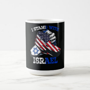 Caneca De Café Apoio Eu Estou Com Israel Patrimônio Judaico