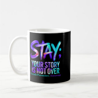 Caneca De Café Apoio Motivacional Positivo de Prevenção para Mulh