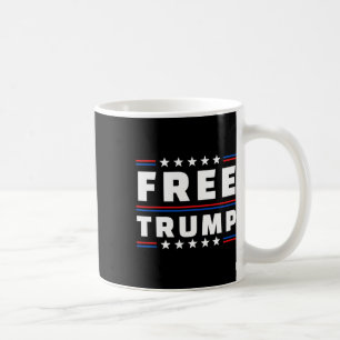 Caneca De Café Apoio Republicano ao Free Donald Trump