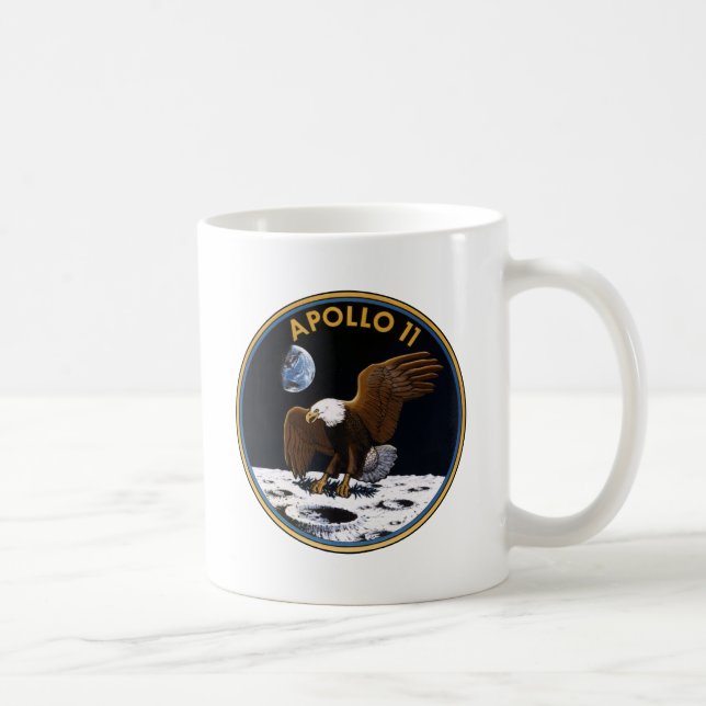 Caneca De Café Apollo 11 (Direita)