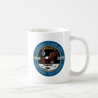 Caneca De Café Apollo 11 50º aniversário Missão Patch Insignia