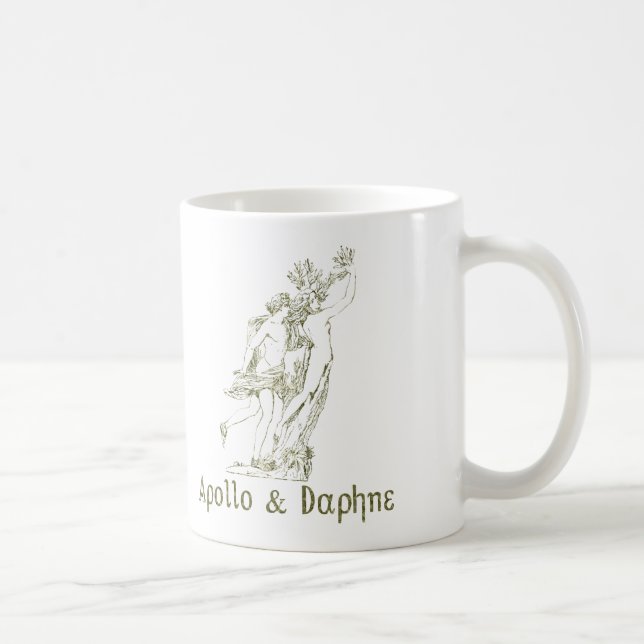 Caneca De Café Apollo & Daphne (Direita)