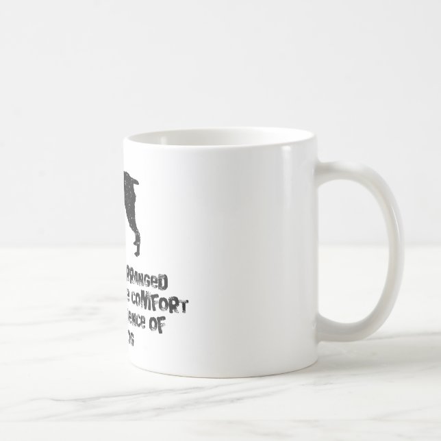Caneca De Café Apontar Griffon Wirehaired (Direita)