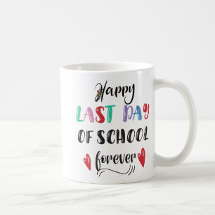 Caneca De Café Aposentação No Último Dia Da Escola Para O Teac Ap