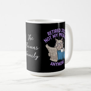 Caneca De Café Aposentado 2025: Não É Meu Problema Mais Engraçado