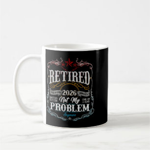 Caneca De Café Aposentado 2026 Decoração Não é Problema Homens Pa