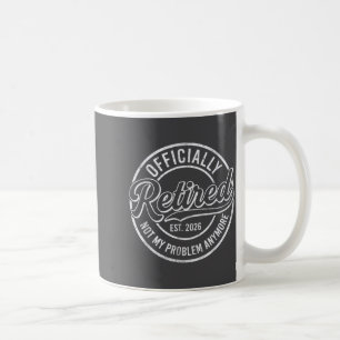 Caneca De Café Aposentado 2026 Piadas de Aposentadoria para Homen