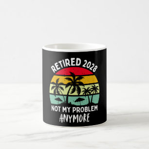 Caneca De Café aposentado 2028 não é mais problema meu