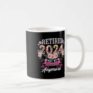 Caneca De Café Aposentado Em Não Meu Problema Mais As Avós Mães