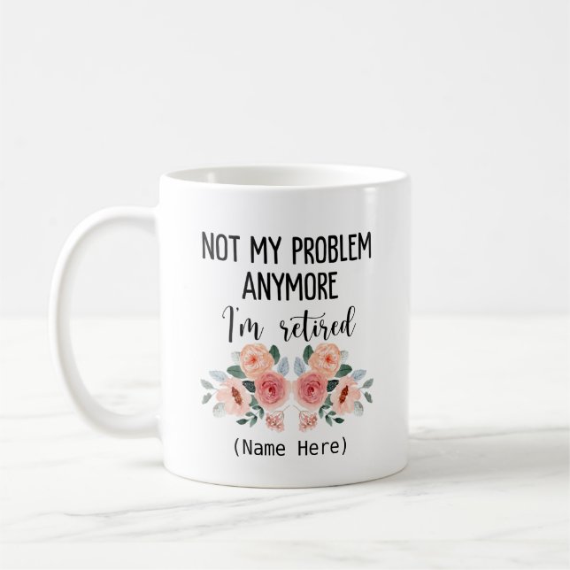 Caneca De Café Aposentado não é mais meu problema (Esquerda)