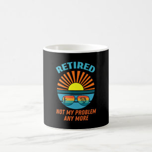 Caneca De Café aposentado não é mais problema meu