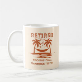 Caneca De Café Aposentado profissional Hammock Tester Engraçado A