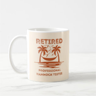 Caneca De Café Aposentado profissional Hammock Tester Engraçado A