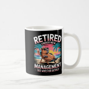Caneca De Café Aposentado sob nova administração Veja esposa engr