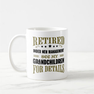 Caneca De Café Aposentado Sob Nova Gestão Veja Meus Avós