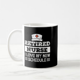 Caneca De Café Aposentadoria Divertida Enfermeira Aposentada Ama