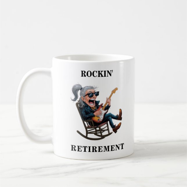 Caneca De Café Aposentadoria do Cara Divertido (Esquerda)