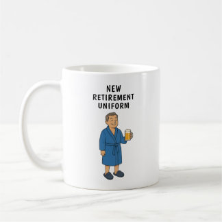 Caneca De Café Aposentadoria do Homem Divertido