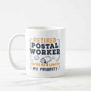 Caneca De Café Aposentadoria dos Trabalhadores dos Correios Não é