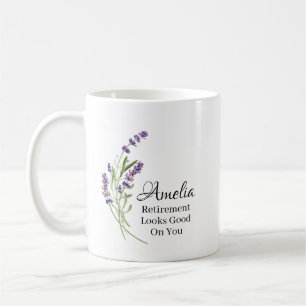Caneca De Café Aposentadoria Personalizada Fica Bem Em Você Flora