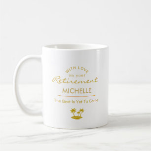 Caneca De Café Aposentadoria Personalizada O Melhor Ainda Está Po