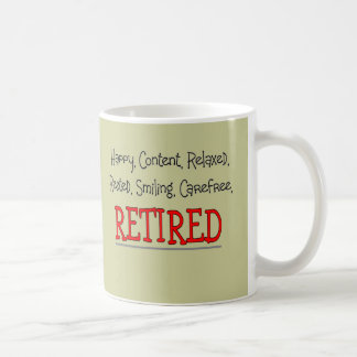 Caneca De Café "APOSENTOU-SE feliz, despreocupado, relaxam"…